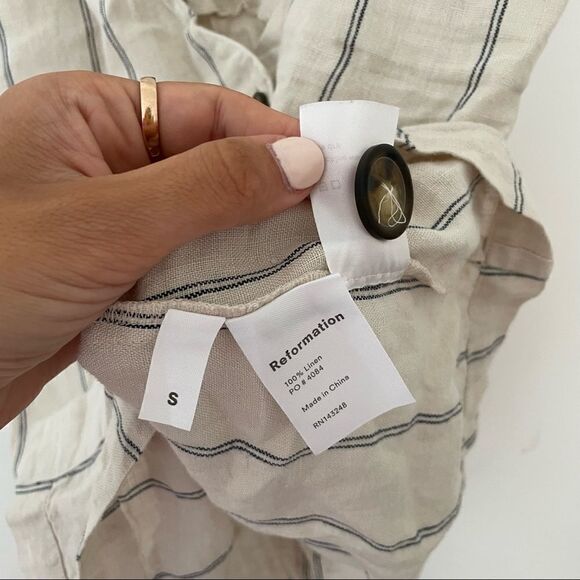 Reformation Cayman Linen Dress - Picture 4 of 5